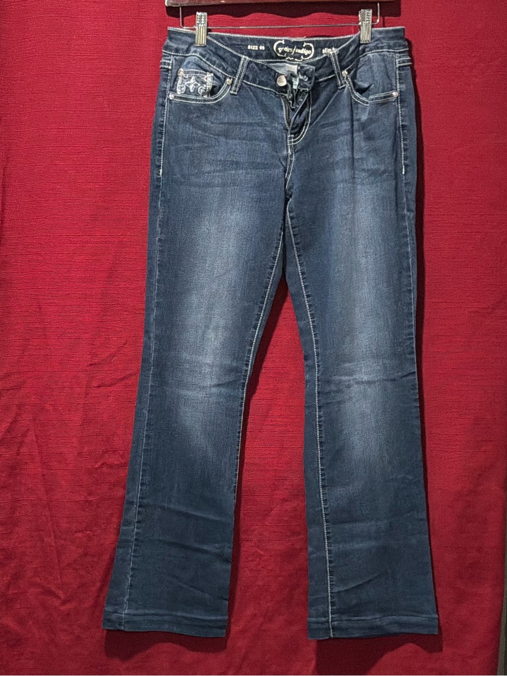 Indigo Blue Women’s Medium Blue Bootcut Jeans